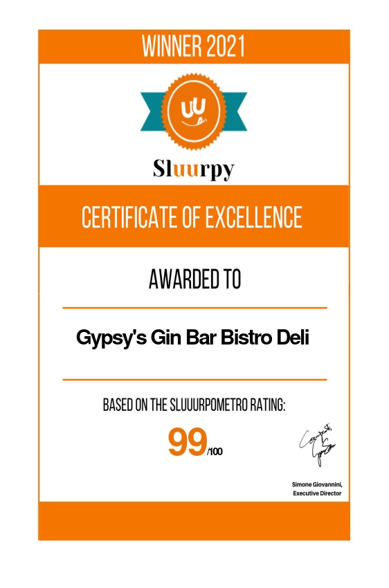 Gypsy's Gin Bar Bistro Deli - Sluurpy